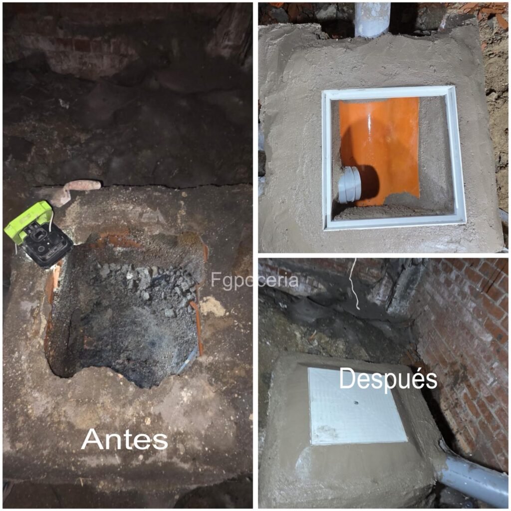 ANTES Y DESPUES REHABILTACION ARQUETAS